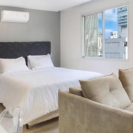 Sofisticado Hotel Na Vila Olimpia Sao Paulo Bagian luar foto