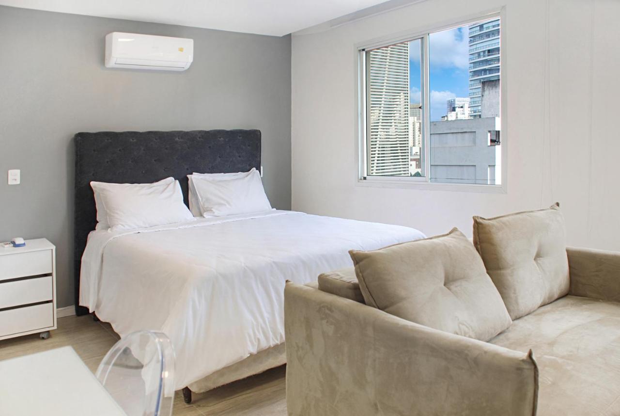 Sofisticado Hotel Na Vila Olimpia Sao Paulo Bagian luar foto